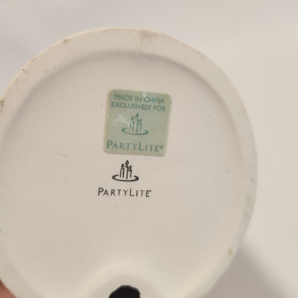 Partylite Serenity Bisque Angel 9" Candle Holder Votive Tea Light Holder - Picture 8 of 10